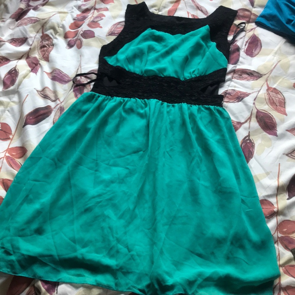 Teal Formal Dress